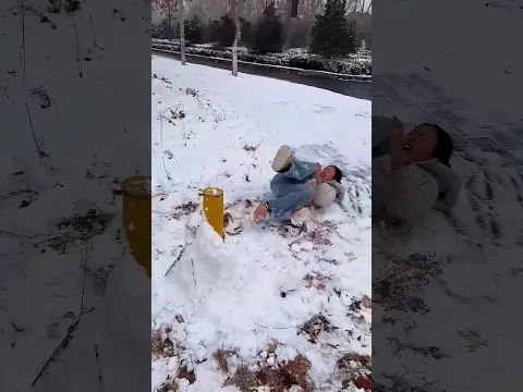 His Girlfriend Went to Break The Ice - but  Broken Her Own Leg