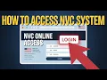 How to Login to the National Visa Center - Access NVC Online System