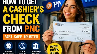 How to get a cashier s check from PNC