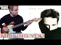 John Waite - Missing You | Guitar cover WITH TABS |