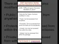 JAVA What are the different types of access modifiers in Java