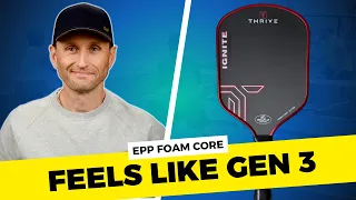 Thrive Ignite 15 5mm I Expected a Hot Foam Paddle It Plays Nothing Like One Pickleball