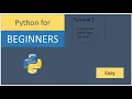 Python for Beginners - Python Tutorial 3 IF Statements and Loops