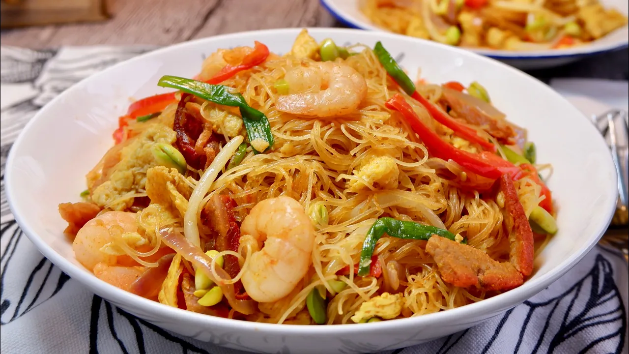 Can Singaporean Cook D Best Singapore Noodles?  Hong Kong Cantonese Beehoon  Vermicelli Recipe