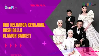 Irish Bella & Haldy Sabri, Pemotretan Bak Keluarga Bangsawan