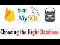 what is best database for app development mySQL vs Firebase