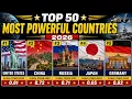 Top 50 most powerful countries 2026
