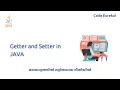 getter and setter in java getters and setters java malayalam Code eureka