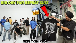 NEW T-SHIRT IN REPEAT CULT 😱 BIG DAY FOR CLOTHING STORE 