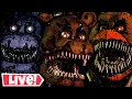 Playing Five Nights At Freddy s 4 For The First Time LIVE