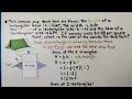 6th Grade Math 15 1c Surface Area of a Prism Using Nets