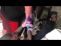 Forest tattoo time lapse