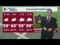 Latest Weather Razorback forecast more rain on the way