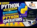 6 Data Handling in Python-Operators