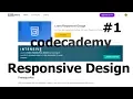 1 - Responsive Web Design Sizing Elements