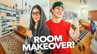 We Completely Transformed Our Rooms!! (ROOM MAKEOVER!)