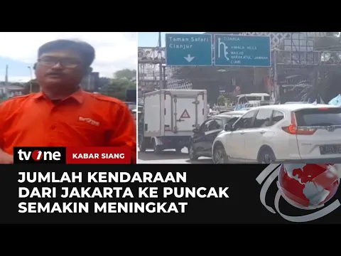 Kendaraan dari Jakarta Menuju Puncak Terus Mengular