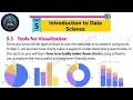 Visualization Tools Excel Google sheet Ch Lec 4 Computer Science Class 10
