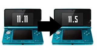How to DOWNGRADE a 3DS to 11 5 and change the region CTRTransfer - 3DS CFW