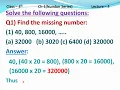 Class 4th Maths Reasoning Ch 2 Coding Decoding Lecture 01