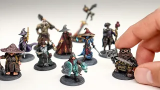 These are THE SMALLEST Things I've Ever Painted... 10 Tiny Spellblades