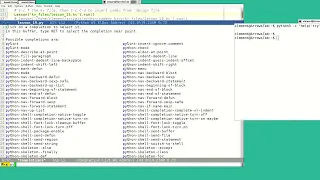 Python in Emacs 0003 Vol Adjusted -