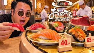 ซูชิสายพานระดับโอมากาเสะ 40 บาทก็กินได้ Kaiten Sushi Ginza Onodera