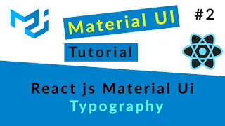 Material UI Tutorial Typography Ujjwal Technical Tips