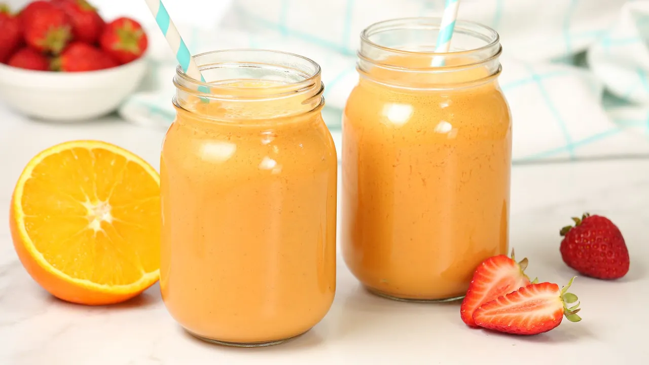 Vitamin C Smoothie   Healthy + Antioxidant Recipe