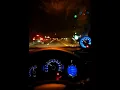Mentahan bawa Honda Jazz ngebut malam hari cocok buat story😍