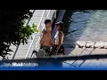 Mary Fowler and Nathan Cleary enjoy a romantic beach day