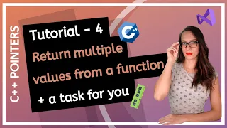 C POINTERS 2025 - Return multiple values from a function using pointers PROGRAMMING TUTORIAL