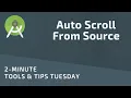 Auto Scroll From Source