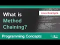 Method Chaining Explained in Computer Programming