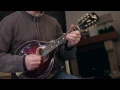 Irish mandolin lessons. Master Crowley's (reel)