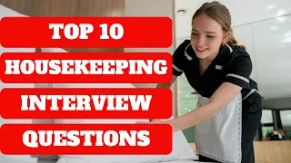 HOTEL HOUSEKEEPING Interview Questions Answers How to Get a Housekeeper Job