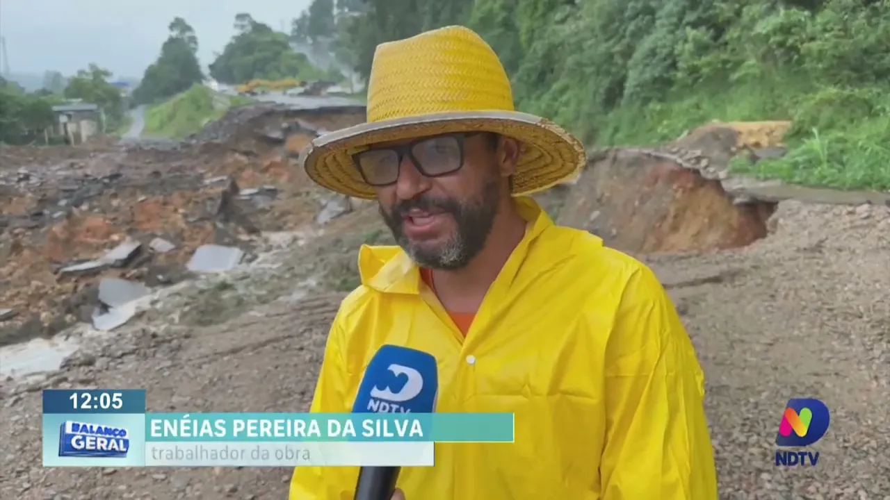 Dnit informa que obras de reparo na BR-470 em Rio do Sul devem durar 20 dias