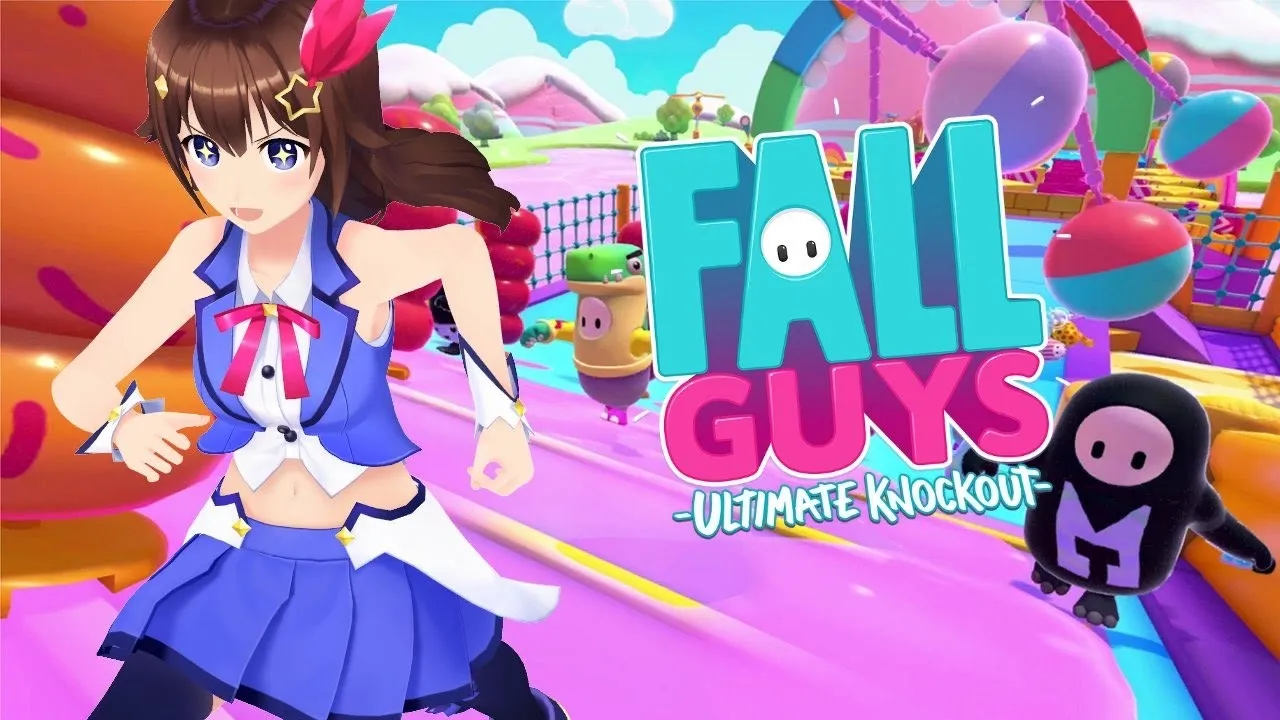 【Fall Guys: Ultimate Knockout】上手なアクション練習するのそら【＃ときのそら生放送】