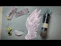 Wing Tattoo Time lapse