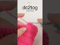 Double Crochet Two Together dc2tog UK Treble Crochet Two Together tr2tog