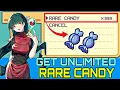 HOW TO GET UNLIMITED RARE CANDY IN POKEMON FIRE RED LEAF GREEN IN HINDI