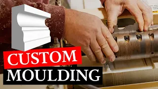How To Make Custom Molding With Basic Router Bits 