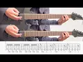 Deathmask Divine / The Black Dahlia Murder (screen TAB, guitar cover)