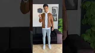 تلبس ايه مع جاكيت جلد هافان  تلبس ايه مع جاكيت جلد هافان