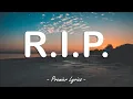 Download Lagu R.I.P. - Rita Ora feat. Tinie Tempah (Lyrics) 🎵