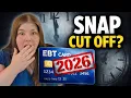 Millions Will Lose SNAP Every Month in 2026 - What To Do