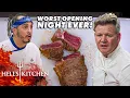 Download Lagu Endless Raw Chicken \u0026 Steak Makes Chef Ramsay Explode | Hell's Kitchen