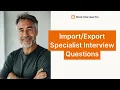 Specialist Interview Questions and Answers