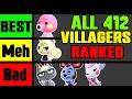 I Ranked All 412 Animal Crossing Villagers from WORST to BEST