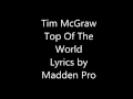 Tim McGraw - Top of the World (Lyrics)
